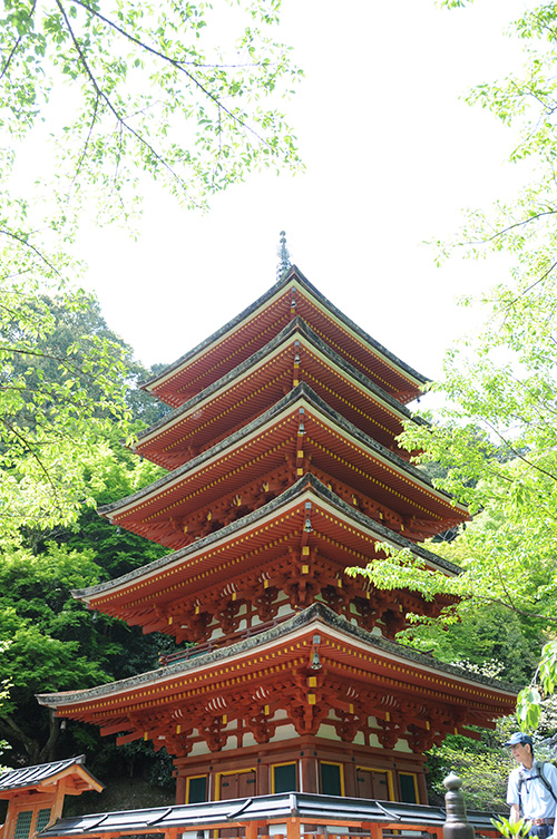 La pagode à cinq étages